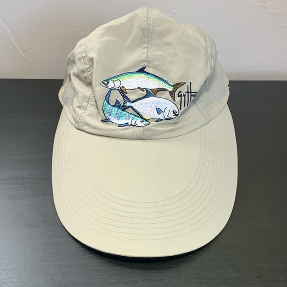Guy Harvey Accessories Vintage Guy Harvey Long Bill Fishing Hat
